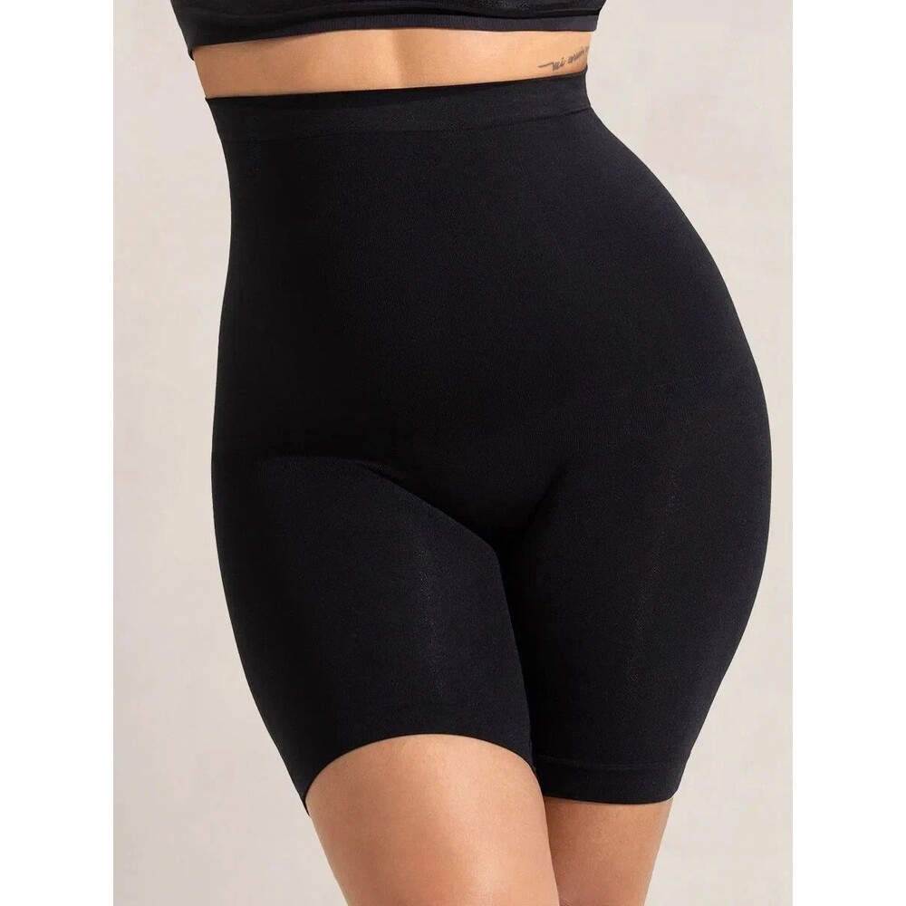 Shapermint High Waisted Shaper Shorts Black  Empetua  Shapewear New XL/2XL